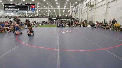 135 lbs Kiyah Jeske, Arizona Black vs Caroline Hilton, Tennessee
