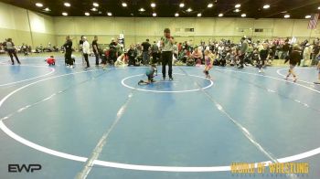 43 lbs 5th Place - Remi Norrell, Prime 9U vs Delilah Dawson, Potentially Dangerous