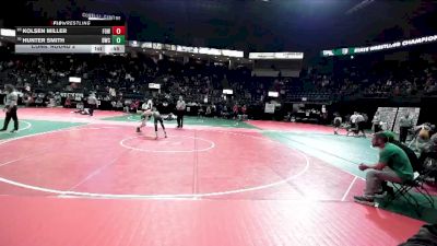 90 lbs Cons. Round 2 - Hunter Smith, DWC3 vs Kolsen Miller, FOWCA