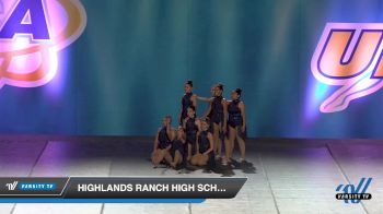 - Highlands Ranch High School [2019 Small Varsity Jazz Day 1] 2019 UCA and UDA Mile High Championship