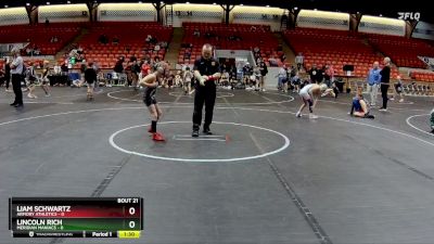 68 lbs Round 7 (8 Team) - Mason Wireman, Armory Athletics vs Bowen Gardner, Pursuit WC