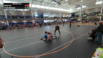 165 lbs Cons. Round 3 - Tyler Morales, Unattached vs Adam Cox, Unattached
