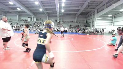 70 lbs Rr Rnd 3 - Muirenn Bagnell, Mat Warriors Stars vs Mason Pascarella, Ride Out Wrestling Club