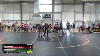 200 lbs Round 4 (6 Team) - Mahki Rodgers, Team Gotcha Red vs Jacob Ruff, Combative Sports Athletic Center