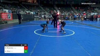 Semifinal - Rhodes Molenda, Oklahoma Wrestling Academy vs Aiden Chur, UTB