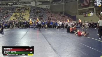 133 lbs Semis (4 Team) - Emmett Kettel, Olivet vs James Day, Wabash