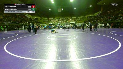 157 lbs Round Of 16 - Ray Juarez, Bakersfield vs Vlad Cuellar, Reedley