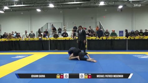 Michael Patrick McGowan vs Johann Sarna 2026 Pan IBJJF Jiu-Jitsu No-Gi Championship