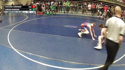 93 lbs Champ. Rd Of 16 - OakLend Gardiner, Payson Lions Wrestling Club vs Jordan Robison, Sanderson Wrestling Academy