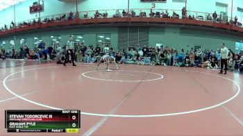 75 lbs Champ. Round 1 - Graham Pyle, East Noble TUF vs Stevan Todorcevic Iii, Highland Wrestling Club