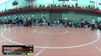 75 lbs Champ. Round 1 - Graham Pyle, East Noble TUF vs Stevan Todorcevic Iii, Highland Wrestling Club