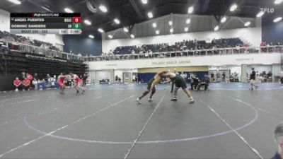 285 lbs Cons. Semi - Angel Fuentes, Mt. San Antonio College vs Dominic Sanders, UNATTACHED