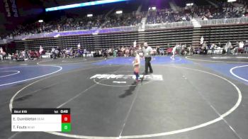 81 lbs Consi Of 4 - Everett Dumbleton, Bear Cave vs Titus Fouts, Bear Cave