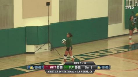 Replay: Whitworth vs La Verne | Sep 5 @ 6 PM