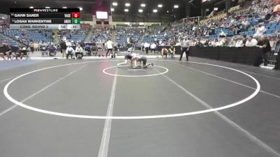 175 lbs Cons. Round 3 - Gavin Saner, Valley Center vs Logan Warkentine, Andover