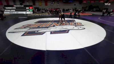 157 lbs Prelim - Jayden Lewis, Albion vs Karsen Otis, Augsburg