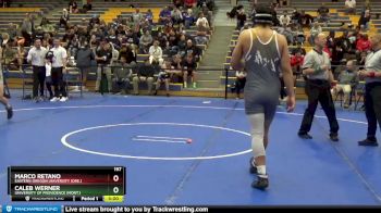 197 lbs Quarterfinal - Marco Retano, Eastern Oregon University (Ore.) vs Caleb Werner, University Of Providence (Mont.)