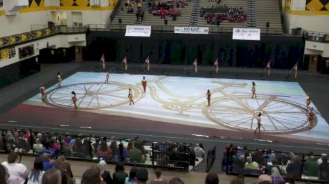 Greenfield-Central HS "Greenfield IN" at 2025 WGI Guard Mideast Power Regional