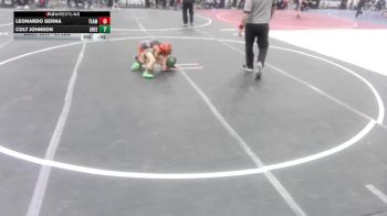 43 lbs Consolation - Easton Brenner, Legacy Elite vs Ressler Schiess, Shootbox Rigby