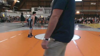 130 lbs Consi Of 16 #2 - Ethan Dowling, Ridgewood High School vs Blake Cronk, Journeymen WC