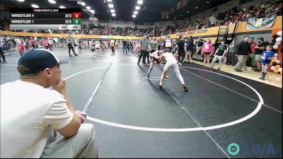 80 lbs Consi Of 4 - Kahler Gomez, Marlow Outlaws vs Braxton Elwell, Tuttle Wrestling