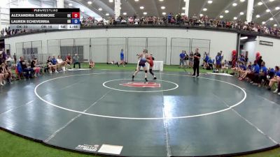 110 lbs Alexandria Skidmore, Oklahoma vs Lauren Echeverria, Oregon