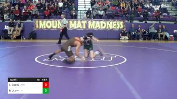 132 lbs Semifinal - Lorenzo Lopez, Landon vs Blake Jury, St Marys Ryken