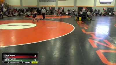 PW-14 lbs Semifinal - Kade Peska, Wrath vs Brody Love, West Branch Wrestling Club