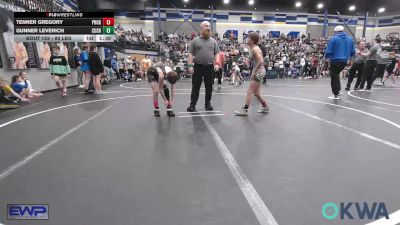 80 lbs Quarterfinal - Tenner Gregory, Prodigy Elite Wrestling vs Gunner Leverich, Cushing