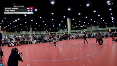 100 lbs Round 1 (4 Team) - Josie Thompson, Mississippi WC vs Camilla Robles, Not Plain Jane`s