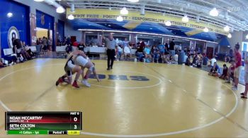 138 lbs Round 6 (8 Team) - Noah McCarthy, Bandits WC vs Seth Colton, OutKast WC