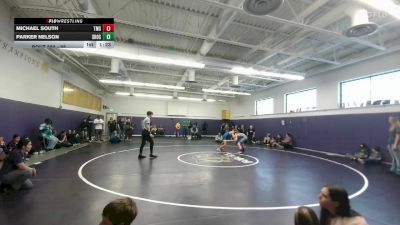 98 lbs Semifinal - Michael South, Thermopolis vs Parker Nelson, Shoshoni Junior High School