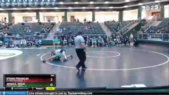 126 lbs Quarters & 1st Wb (16 Team) - Anshul Desai, Southlake Carroll vs Ethan Franklin, El Paso Eastwood