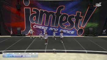 Cheer-riffic Techniques - Red Ravens [2025 L1 Youth - Novice - Restrictions - D2 Day 1] 2025 JAMfest San Antonio Classic