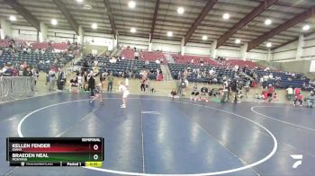 77 lbs Semifinal - Kellen Fender, Idaho vs Braeden Neal, Montana