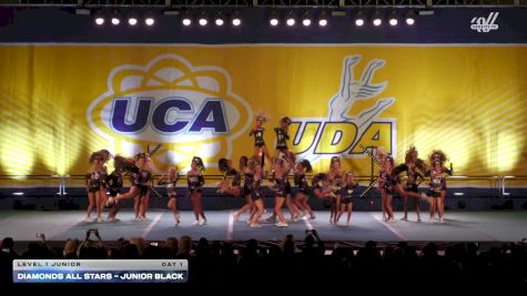 Diamonds All-Stars - Junior Black [2025 L1 Junior Day 1] 2025 UCA Sevierville Showdown