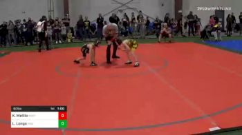 60 lbs Prelims - Kyle Melillo, West Milford vs Luke Longo, Pride