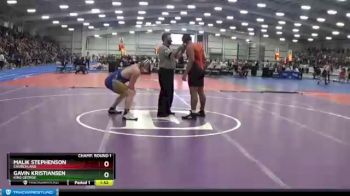 220 lbs Champ. Round 1 - Malik Stephenson, Churchland vs Gavin Kristiansen, King George