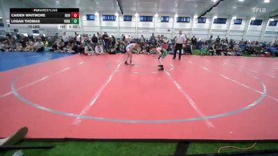 76 lbs Semifinal - Caiden Whitmore, Revival Pink-EL vs Logan Thomas, Yorktown Wrestling Club-EL