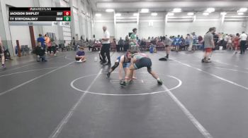 120 lbs Round 2 (10 Team) - Jackson Shipley, Team Shutt vs Ty Strychalsky, Savage WA White