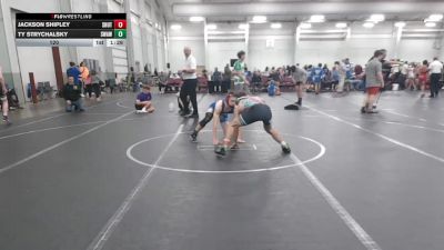 120 lbs Round 2 (10 Team) - Jackson Shipley, Team Shutt vs Ty Strychalsky, Savage WA White