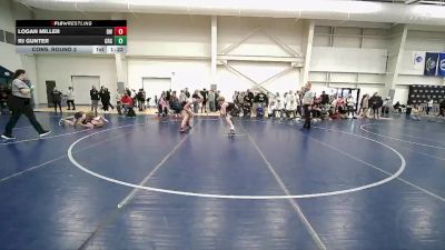 125 lbs Cons. Round 3 - Logan Miller, Duchesne Wrestling vs Rj Gunter, Green River Grapplers