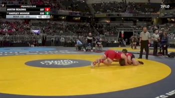 215 lbs Champ. Round 1 - Hartley Hoover, North Miami vs Austin Reading, Crown Point