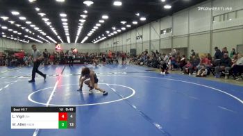 52 lbs Prelims - Lance Vigil, Team USA vs Wyler Allen, Moore Elite