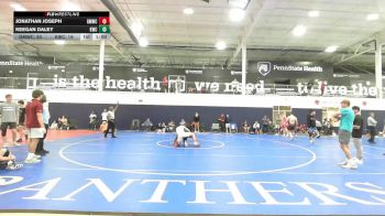 154 lbs Semifinal - Jonathan Joseph, Gold Medal WC - HSC vs Keegan Daley, Kraken Black - HSC