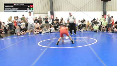 110 lbs Rr Rnd 4 - John Boyd, M2 Training Center - K8 vs Christian Bushy, Revival - K8