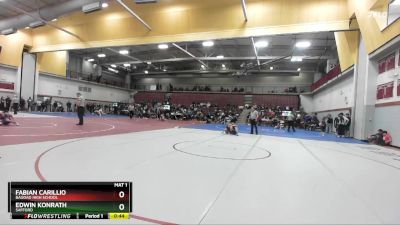 106 lbs Cons. Round 4 - Edwin Konrath, Safford vs Fabian Carillio, Bagdad High School