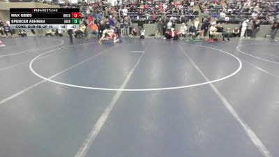 113 lbs Cons. Sub-rd Of 16 - Max Gibbs, Mountain Crest vs Spencer Ashman, Herriman
