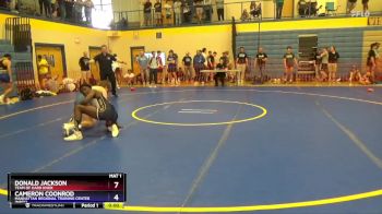 138 lbs Semifinal - Donald Jackson, Team Of Hard Knox vs Cameron Coonrod, Manhattan Regional Training Center (MRTC)