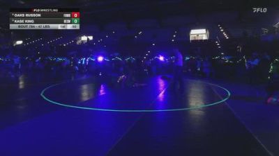 47 lbs 3rd Place Match - Oaks Russon, Fortius Wrestling vs Kase King, Box Elder Stingers Wrestling